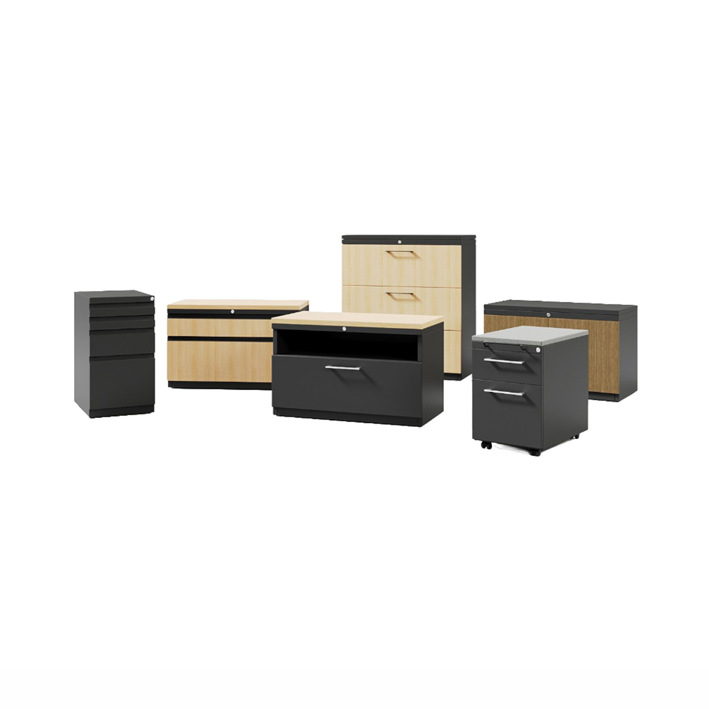 X Series Pedestal & Lateral File | Haworth